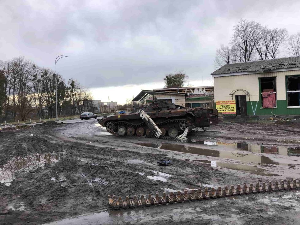 Уничтоженная техника война в Украине фото