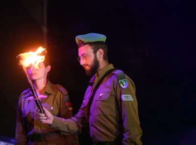 Церемония в День памяти фото