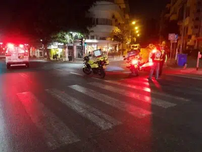 В Тель-Авиве произошел инцидент с 18-летним водителем электроскутера, он при смерти 04.05.2024