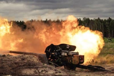 Украинские военные показали красочные кадры уничтожения российского ПЗРК "ТОР" из HIMARS