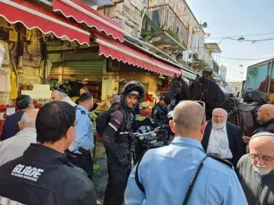 Жестокая драка на рынке в Иерусалиме: много раненых и арестованных 02.05.2024