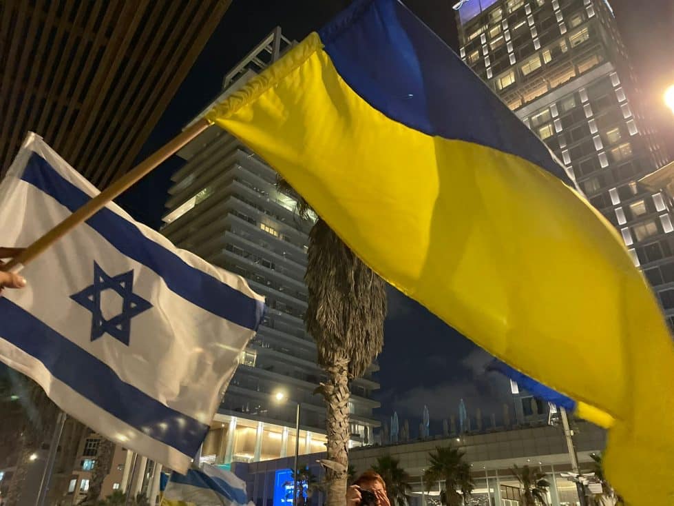 акция украинцев в тель-авиве фото