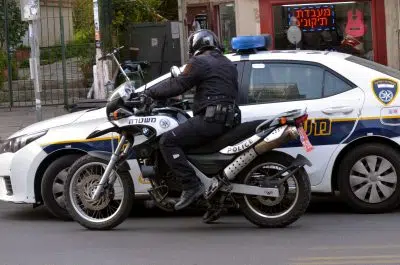 Полиция Израиля мотоцикл фото