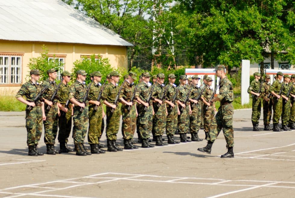 Фото контракта военного