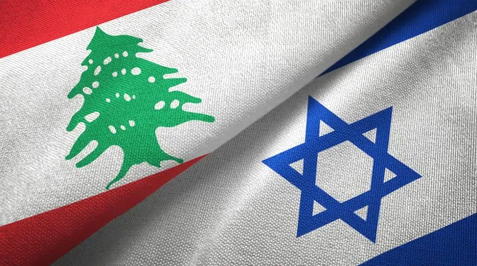 Флаги Израиля и Ливана фото