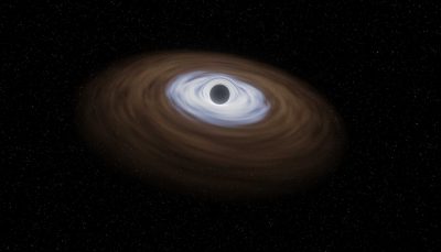 Ученые обнаружили сверхмассивную черную дыру массой в 30 раз больше Солнца