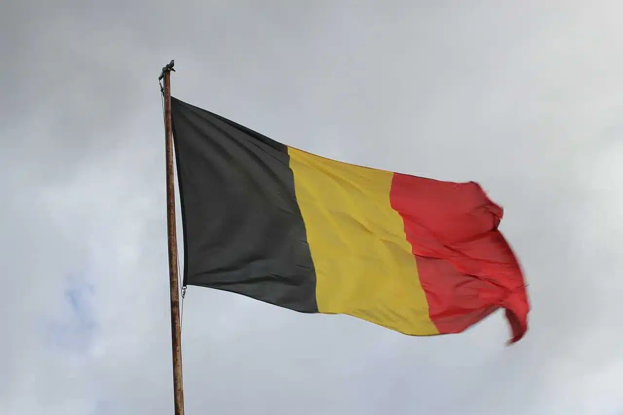 Бельгия флаг Бельгии фото