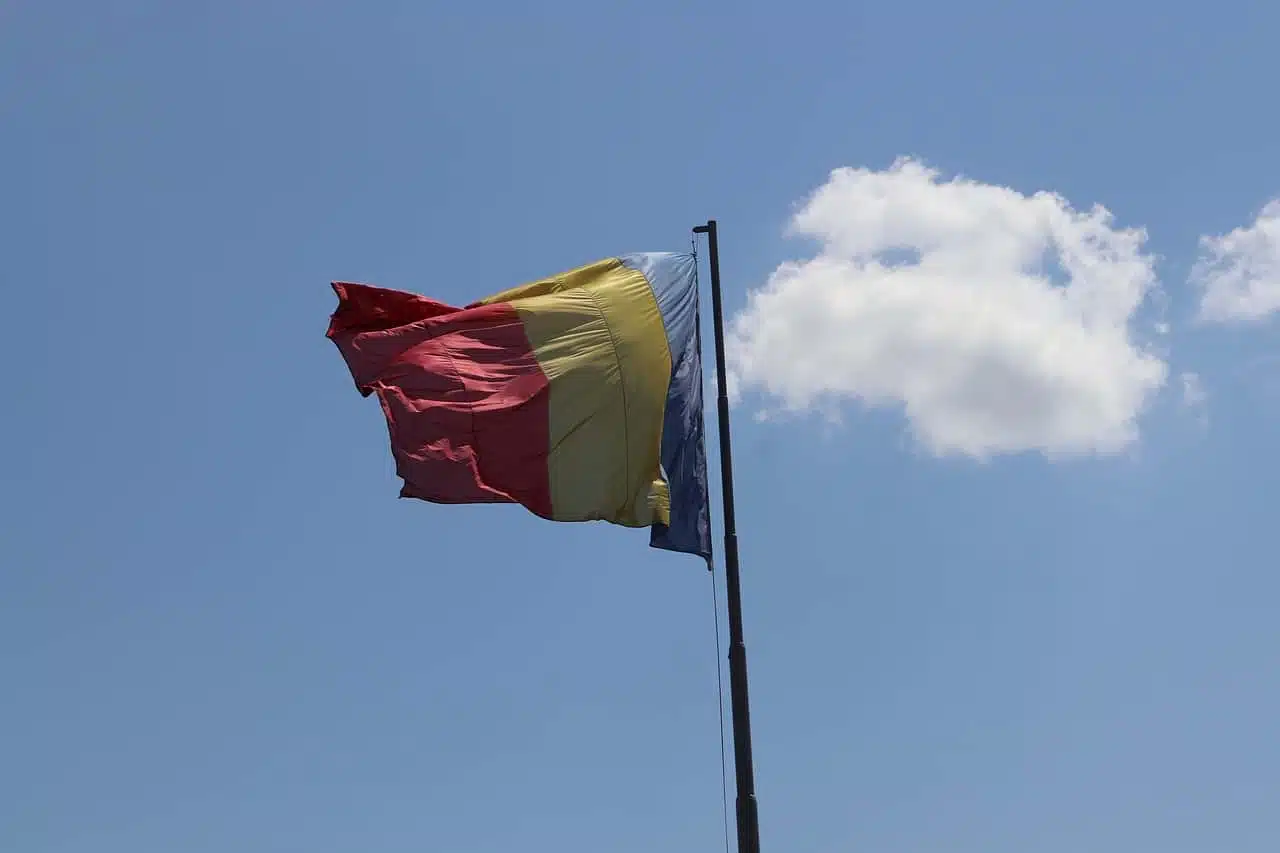Флаг Румынии фото
