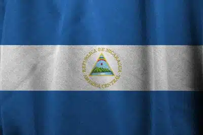 Флаг Никарагуа графика