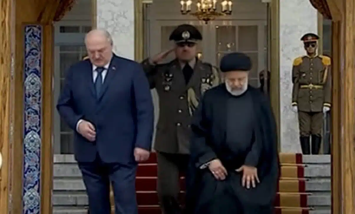 Лукашенко в Иране скриншот