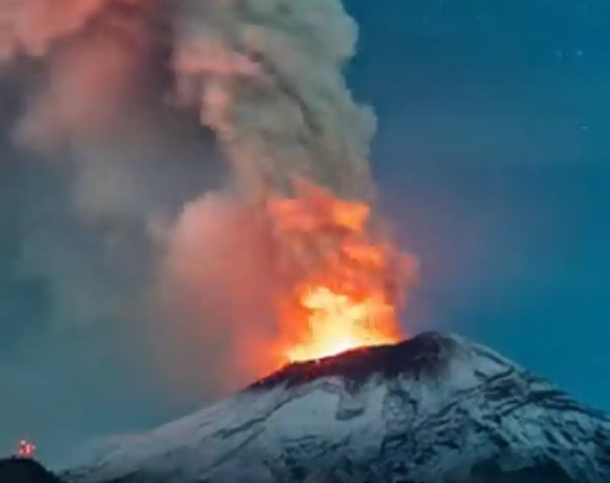 Вулкан в Мексике скриншот
