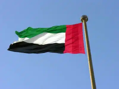Флаг Дубая фото
