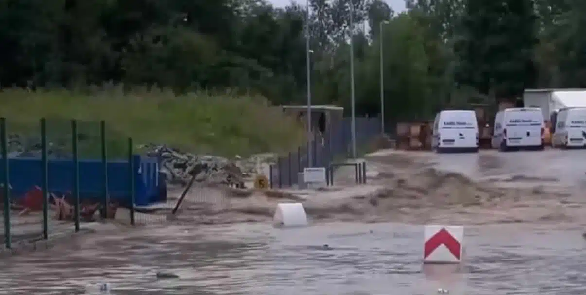 Наводнение в Словении скриншот