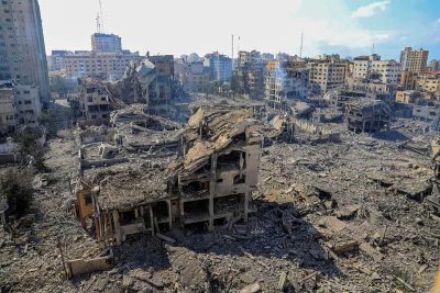 Сектора Газа после ударов возмездия фото