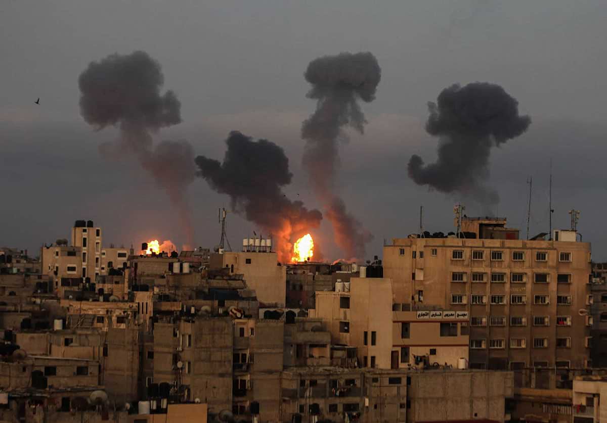 Удары Израиля по Сектору Газа фото