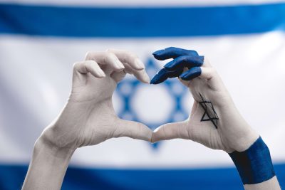Флаг Израиля графика