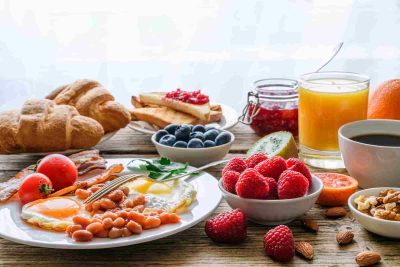 ягоды, завтрак фото