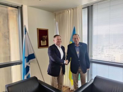Посол Украины встретился с мэром Тель-Авива и пригласил его в Киев – фото 18.05.2024