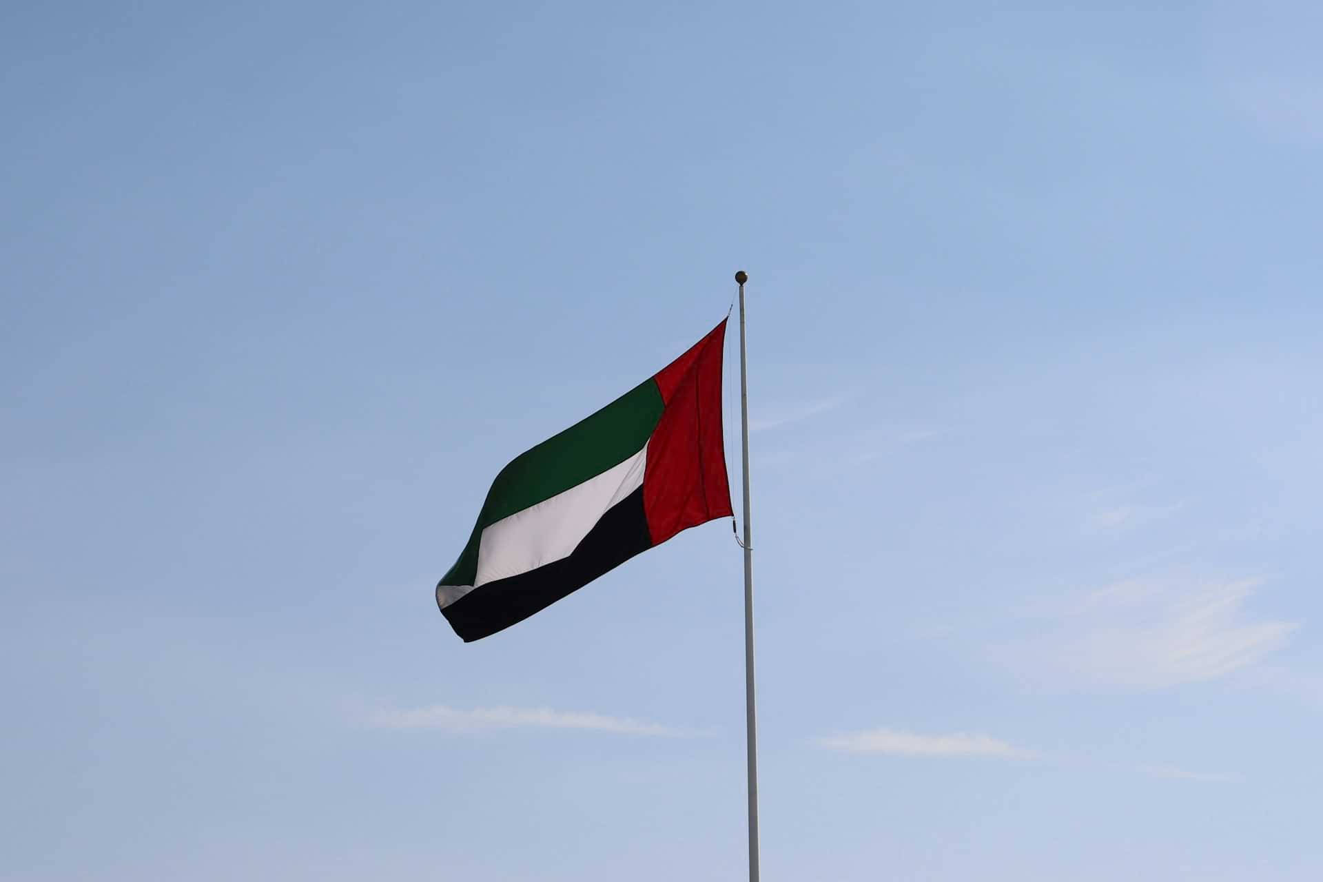Флаг ОАЭ фото