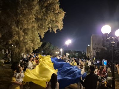 Сотни украинцев собрались в Тель-Авиве на праздник (ФОТО) 24.08.2025