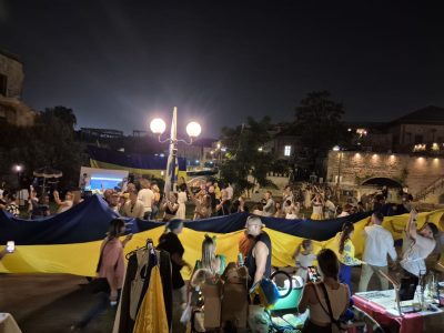 Сотни украинцев собрались в Тель-Авиве на праздник (ФОТО) 24.08.2025