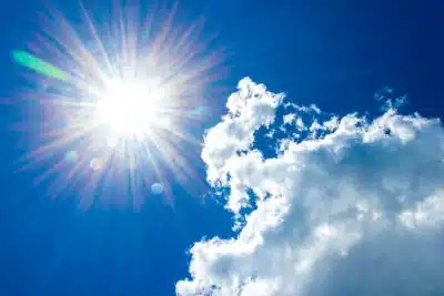 Солнце и небо фото