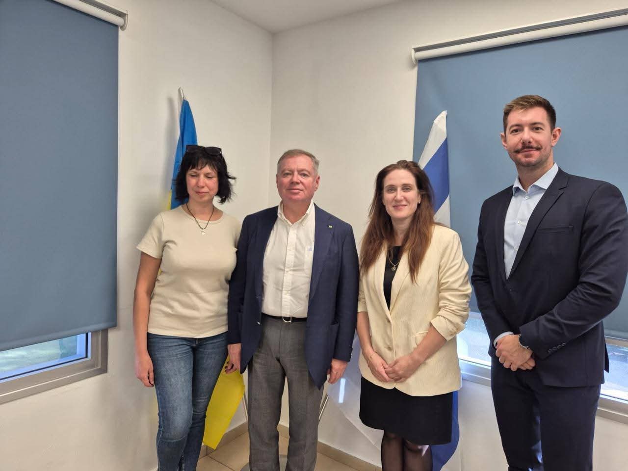 Посол Украины Евгений Корнийчук посетил Ариэльский университет 20.11.2025