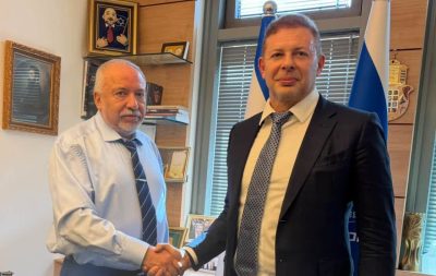 Авигдор Либерман и Олег Вишняков фото